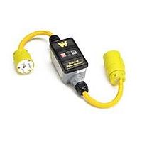 Molex 130153-0165 GFCI Cords Super-Safeway  In-Line Industrial GFCI, Portable, Single Phase, Manual Reset, NEMA L5-30 Plug, NEMA L5-30 Receptacle, 30A, 120V, 0.61m (2.0') Cord Length
