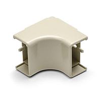 HellermannTyton TSRP3I-33-1 Wire Ducting & Raceways Internal Corner Cover, 1-3/4", 1" Bend Radius, PVC, Ivory, 1/bg