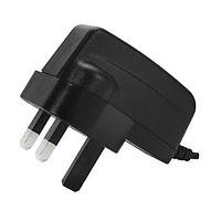 CUI Inc SWI5-5B-B-P5R Fixed Plugs ac-dc, 5 Vdc, 1.2 A, SW, wall-plug, UK, P5 rt center pos plug, level VI