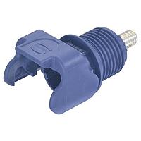 HARTING 09930011108 Housings Han S 120 Screw Mount Housing blue M18 w/ male contact M6