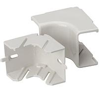 HellermannTyton TSRP3FW-33-1 Wire Ducting & Raceways Internal Corner Cover, 1-3/4", 1" Bend Radius, PVC, Office White, 1/bg