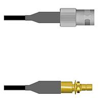 Amphenol Custom Cable Q-0903Q0008007i RF Cable Assemblies BNC-SJ/SMB-SJB RG58 7I
