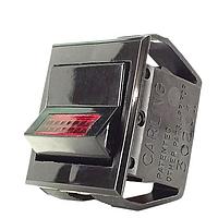 Carling Technologies LTGZO501-TB-B-R/125N Mini Tippette Rocker Switch LTGZO501TBBR/125N