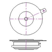 IXYS P0327WC12D SCRs Phase Control Thyristor