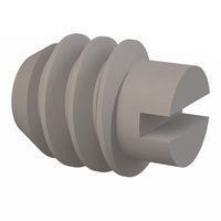 Essentra Components 010632S012 Set Screw Set Screw, Slotted Head, #6-32 Thread, 1/8 Lg