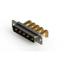 EDAC 629-5W5-250-4N1 Mixed Contact D-Sub Connectors Right-angle Power Combo D-Sub Connector