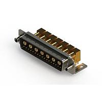 EDAC 629-24W7640-7NE Mixed Contact D-Sub Connectors Right-angle Power Combo D-Sub Connector