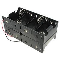 Eagle Plastic Devices 12BH181A-GR Battery Holder 8 D W/6" WIRE LDS