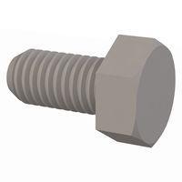 Essentra Components 50M080125J016 Cap Screw Hex Unslotted Bolt, M8 X 1.25 Thread, 16mm Lg