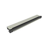 Amphenol FCI 62684-5511N0ALF Board Mount 0.50mm Flex Connector, OPU Series, 55 Position , Side Entry, Lower Side Contact, Surface Mount, ZIF
