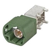 Rosenberger D4S20D-40MA5-E PCB Connectors Right Angle Plug PCB w/Housing T&R Green