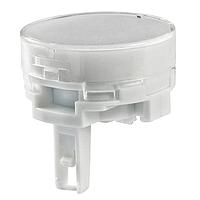 NKK Switches AT4013JB Cap, Round RND CLR LNS/WHT FLTR LB W/ INCNDSCNT LAMP