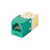 Panduit CJT5E88TGGR Modular Connectors / Ethernet Connectors Mini-Com Mod Cat 5e 28/30 AWG UTP