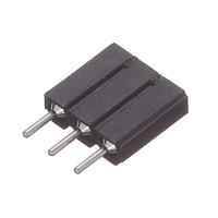 Mill-Max 801-93-003-10-001000 Socket 3P .025 SQ SIP HDR