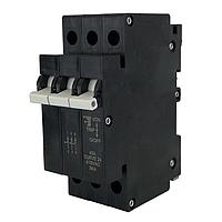 Carling Technologies RT3-P2-D4-815-21-M7 Hydraulic Handle, 3 Pole DC Medium Screw Terminal w Busbar and Cage 80 VDC