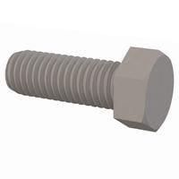 Essentra Components 0350013137XM225 Hex Hex Bolt, 1/2-13 Thread, 1 3/8 Lg