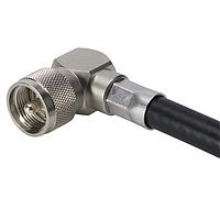 HUBER+SUHNER 16_UHF-0-7-4/022_E Connectors UHF right angle cable plug(m)