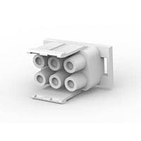 AMP Connectors - TE Connectivity 770052-1 Receptacle Housings 06P UMNL II CAP REAR