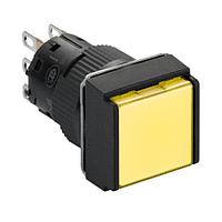 SCHNEIDER XB6ECF5B1P Standard Switches IPB Latching Square YEL 24V 1 NO/NC