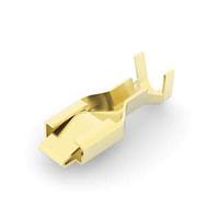 AMP Connectors - TE Connectivity 640417-1 Receptacle BLADE Rec .250 18-14 BR UNPL Reel/2400