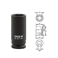 Yato YT-1033 Hexagonal deep impact socket 1/2" (13mm)