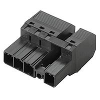 Weidmuller 1430060000 Headers & Wire Housings SVF 7.62HP/04/180MSF2 SN BK BX