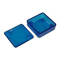 Hammond Manufacturing 1551NTBU PCB Enclosure Translucent Blue Box 1.38x1.38x0.59"