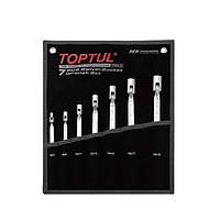 TOPTUL GPAQ0701 Double End Swivel-Socket Wrench Set (7 pcs)