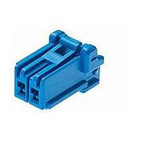 Molex 504693-0204 Receptacle Housing CP3.3 RECPT 3.3mm SR 2CKT POLZ PsInLk BLU