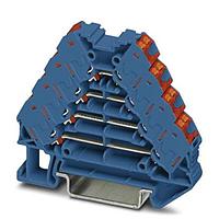 PHOENIX CONTACT 3270120 Marshalling Terminal PTRV 4 BU/RD