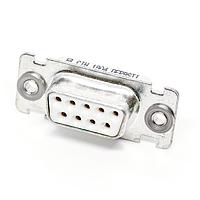 Cinch DER9STI Receptacle DSUB 9 F SOD R FLOA G TIN IN
