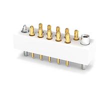 AirBorn IP-2P0-10-PVT11-JTB Cable Connectors 5x5 Position Plug, Power Connector, Vertical PTH, Turning Jackset