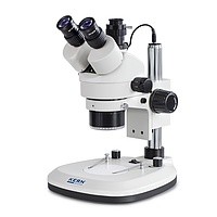 KERN OZL 466 Stereo Zoom Microscope (Trinocular, 10x)
