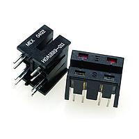 Honeywell HOA1889-011 Optical Switches, Transmissive, Phototransistor Output .50mA, Transistor 15us Rise and Fall