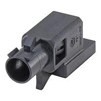 Rosenberger 59Z074-C00A Accessories Plastic housing Plug Straight A Black