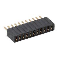 Adam Tech HRS-1B-08-GA Receptacle RECEPTACLE STRIP, 1.27MM, VERTIC