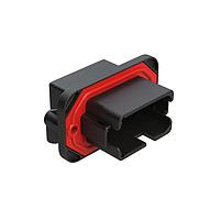 Amphenol SINE Systems AT13-12PB-BM20CP Automotive Connectors 12 Position 90  Flange Mount PCB Receptacle