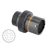 Eaton Souriau-Sunbank 8STA12016SC Connectors In-Line Receptacle - size 20 - 16 contacts - Female