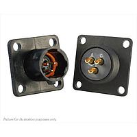 Eaton Souriau-Sunbank UTS08E98P Receptacles UTSSquareFlangeRecpt