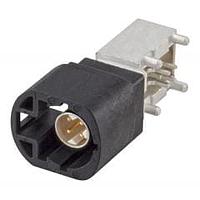 Rosenberger D4S20D-40MA5-A PCB Connectors Right Angle Plug PCB w/Housing T&R Black