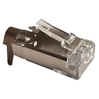 Adam Tech MTP-88-X-EMI-SP1 Strain Relief PLUG, 8P8C, G/F PLATING, METAL S