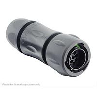 Eaton Souriau-Sunbank UTSX6JC1492P Plugs Plug, with cable gland backshell, for 12 male contacts, IP68/69K
