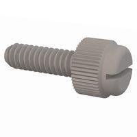 Essentra Components 091024062TEG Knurled Screw Slotted Thumb Screw, #10-24 Thread, 5/8 Lg