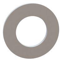 Essentra Components 17W06276 Flat Washer Flat Washer, .355 ID, .630 OD, .040 Thick, Natural, Nylon