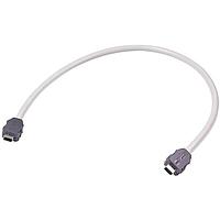 HARTING 33481616A20100 Ethernet Cables / Networking Cables HARTING ix Type B 10pin Industrial Cable Assembly, double ended ix (solder), PVC Gray, 10.0mm