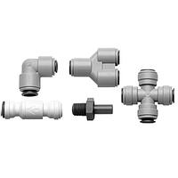 OMEGA FT-290808-S1 “SNAP-IN” FITTINGS FOR FLEXIBLE AND COPPER TUBING (5/16 in, Stem, 5/16 in, Barbed Fitting, Adaptor, Barbed Fitting)