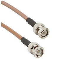 Amphenol RF 115101-30-06.00 RF Cable Assemblies BNC ST Plug to BNC ST Plug LMR-100 6 in