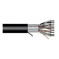 Alpha Wire 25483 SL199 Harsh Environment 22 AWG 3 Conductor 300V Foil PVC, PUR PER FT Spool, Slate