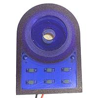 Mallory Sonalert PS-733EWDBQ Indicators 5-15DC 95DB 2.5-4.5HZ FS 32X46X18 BLUE