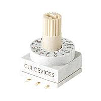 Same Sky (formerly CUI Devices) RDS4-16S-1065-73-SMT-TR-67 DIP Switches 16 Position Surface Mount 2.54 mm Pitch IP67 Flush 7.3 mm Raised Actuator